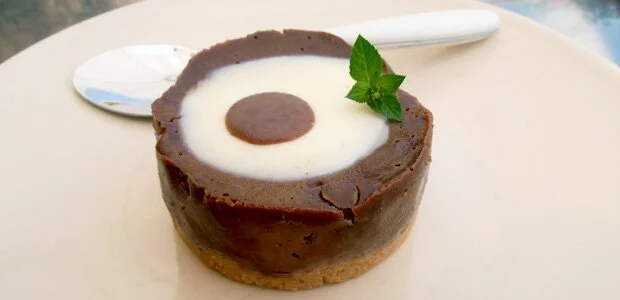 Mini Chocolate Cheesecakes